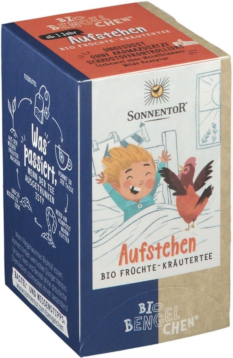 Sonnentor BB TEE Aufstehen Bio 18 St Filterbeutel