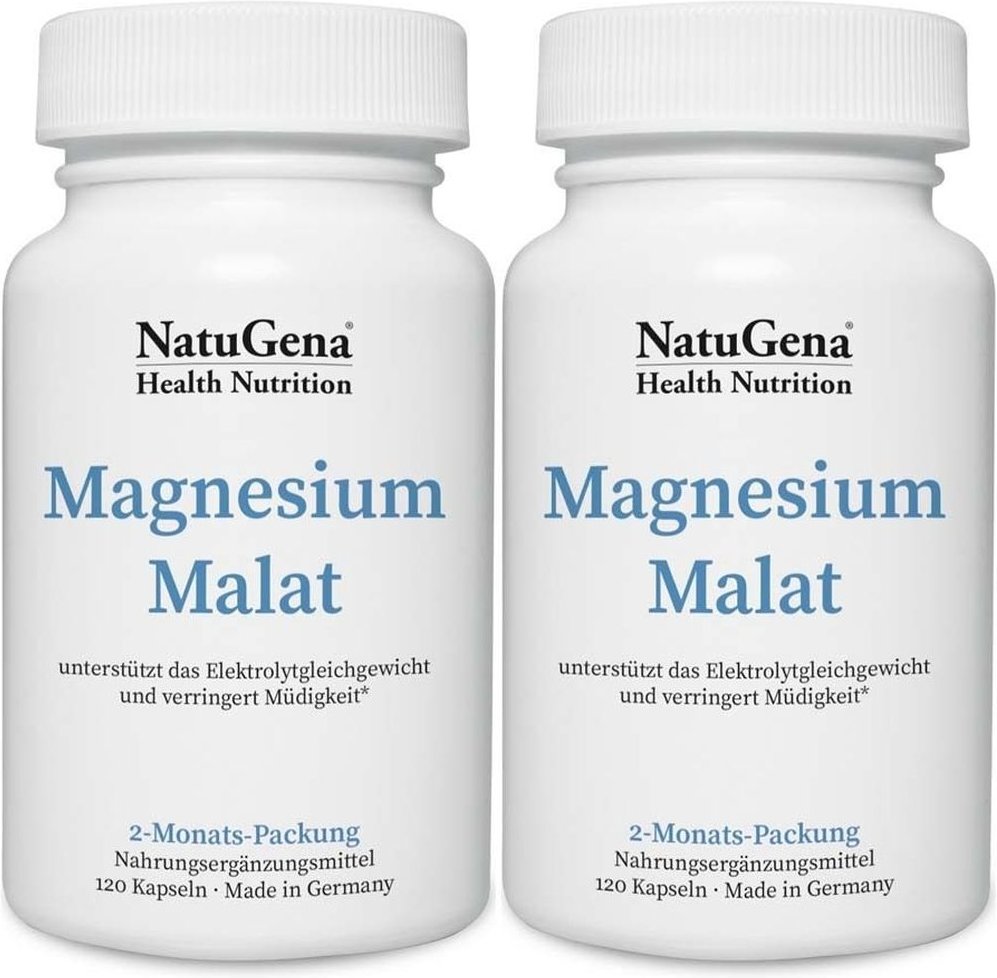 Magnesium-Malat Kapseln 2x 2x120 St