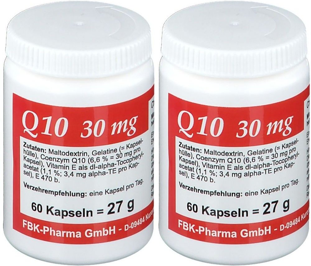Q10 30 mg Kapseln 2x 2x60 St