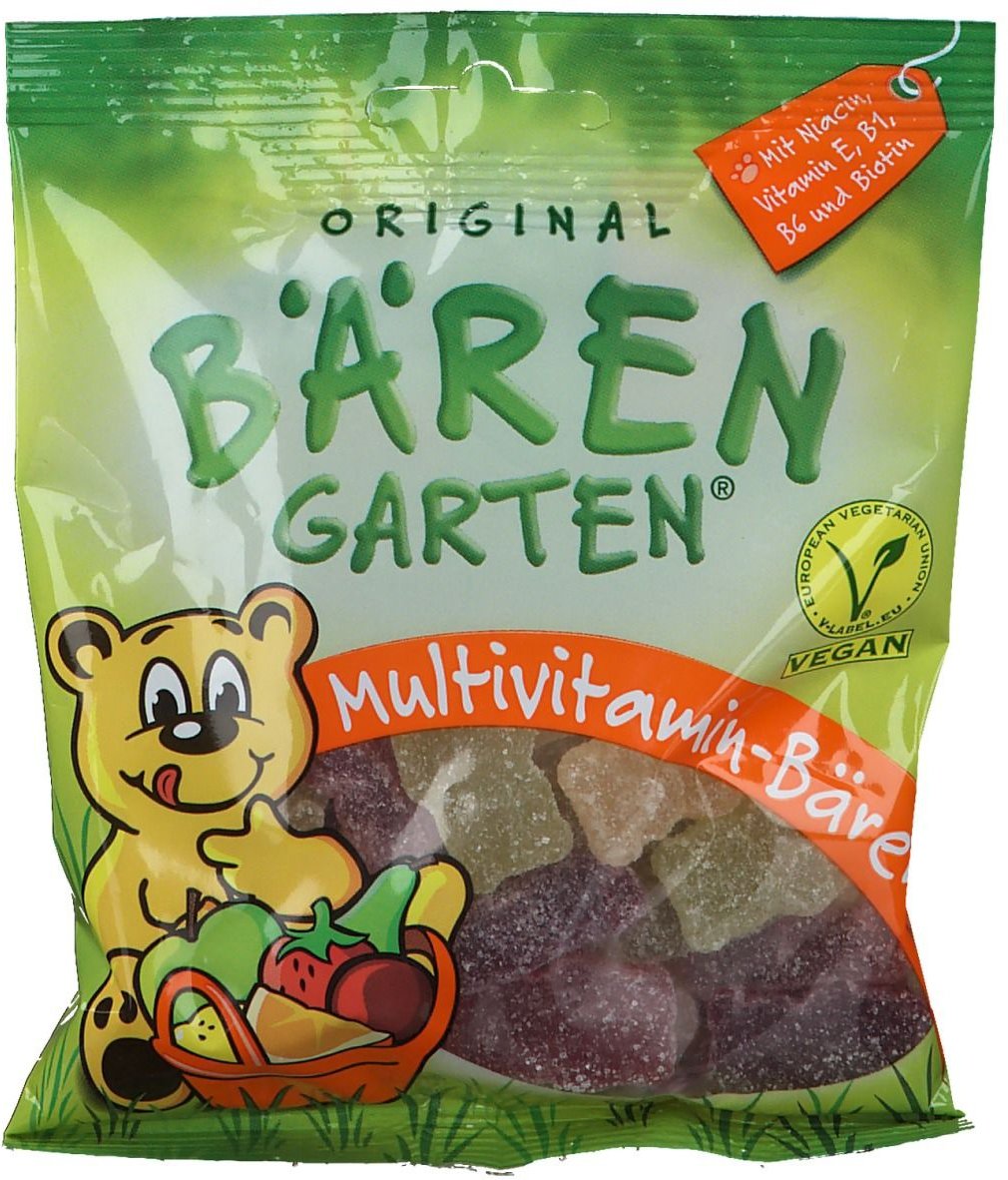 Soldan Bären vegan Multivitamin-Bären zuckerhaltig 125 g Bonbons