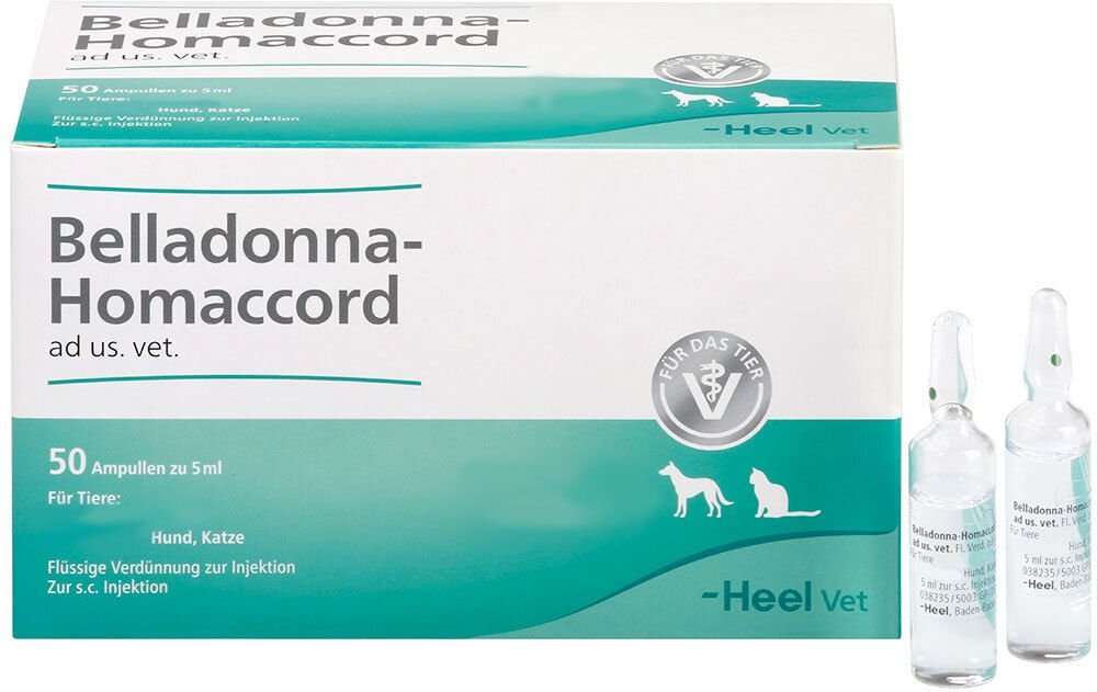 Thumbnail - Belladonna Homaccord ad us.vet.Ampullen 50 St Ampullen