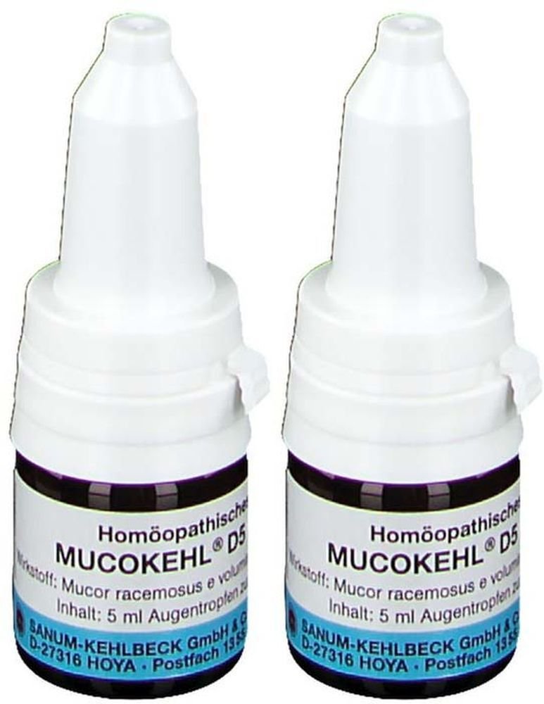 Mucokehl Augentropfen D 5 Doppelpack 2x5 ml