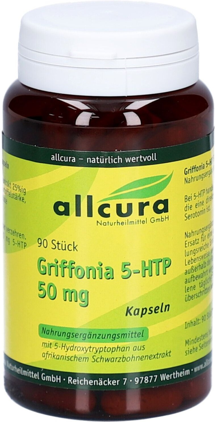 Griffonia 5-Htp 50 mg Kapseln 90 St