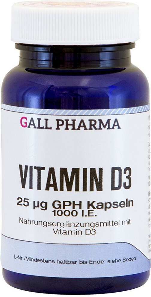 Vitamin D3 25 µg GPH Kapseln 60 St