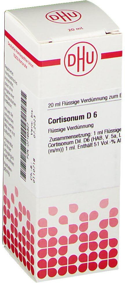 Cortisonum D 6 Dilution 20 ml