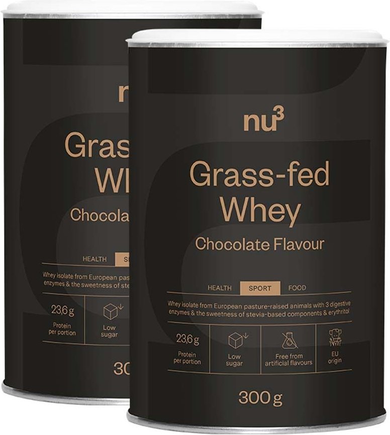 Grass-Fed Whey - Chocolate Flavour Doppelpack 2x300 g Pulver
