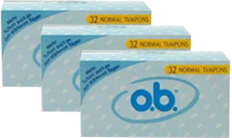 O.b. Tampons normal 3er-Pack 3x32 St Tampon