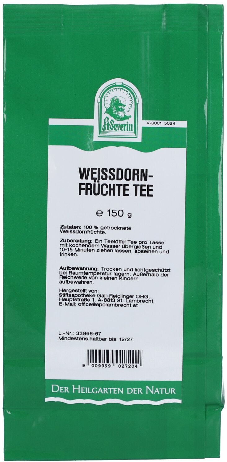 Weissdornfrüchte Tee 150 g