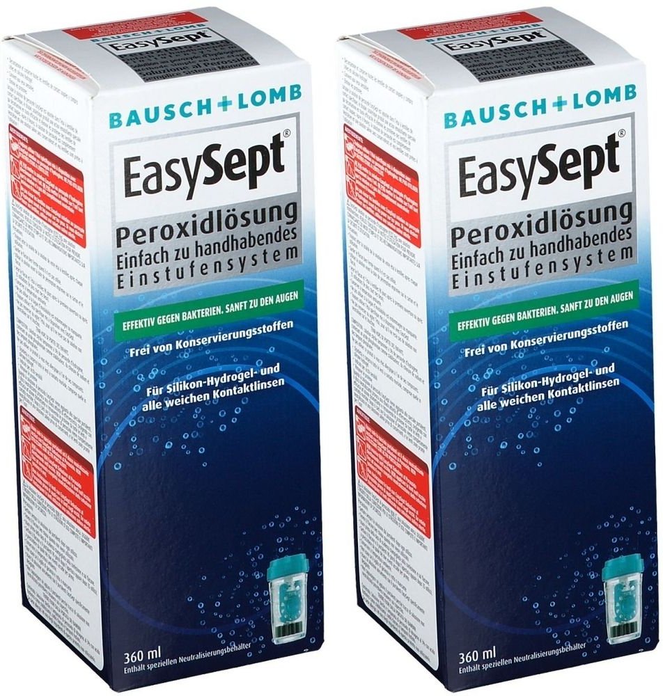 Easysept PEROxIDLOESUNG x2 2x360 ml Flaschen