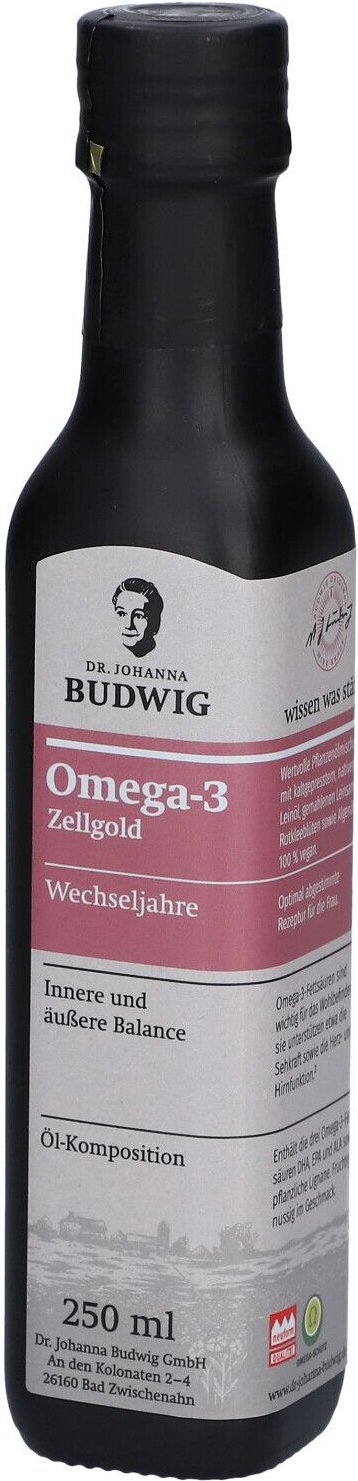 Dr. Budwig Zellgold Wechseljahre 250 ml Öl