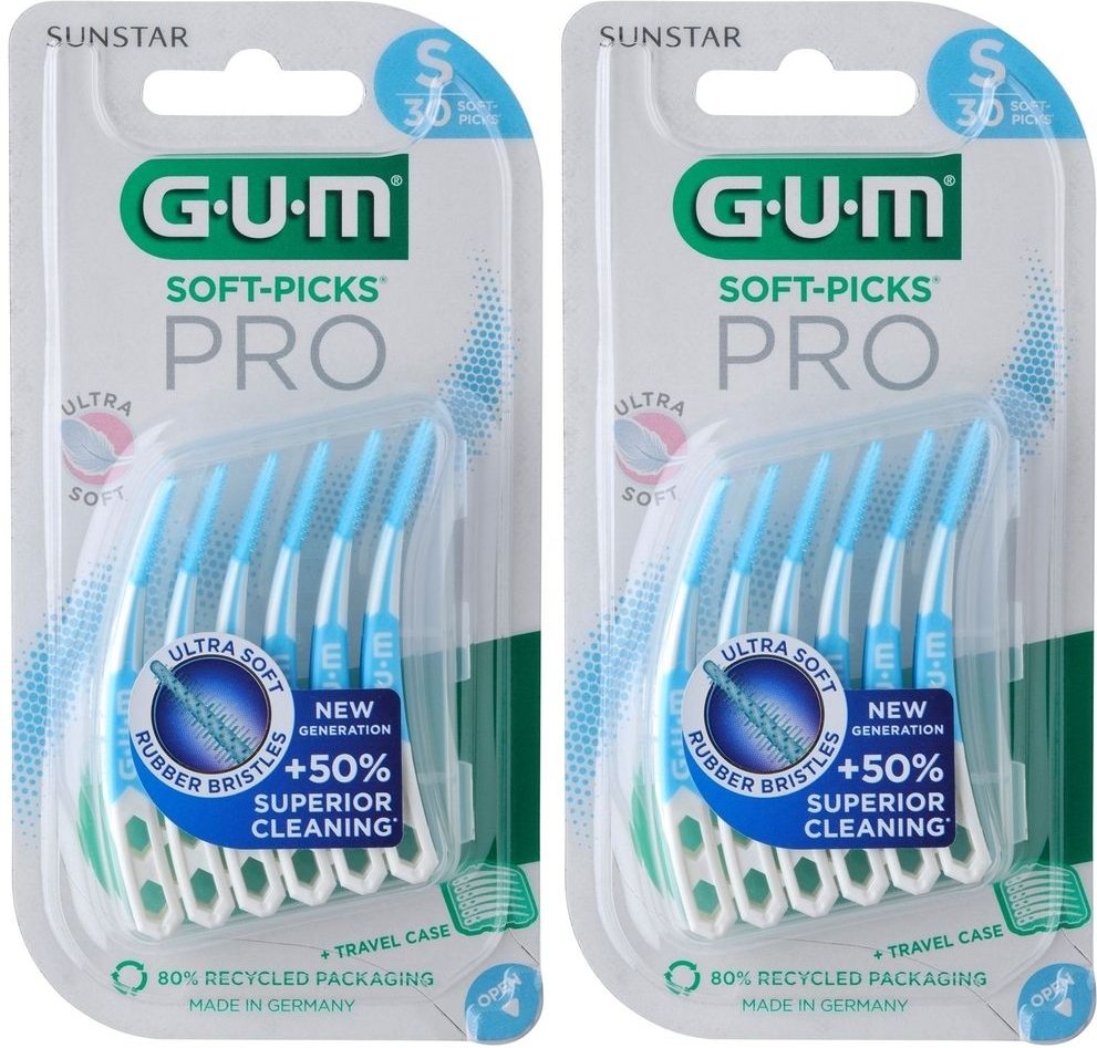 GUM Soft-Picks PRO S x2 2x30 St Zahnbürste