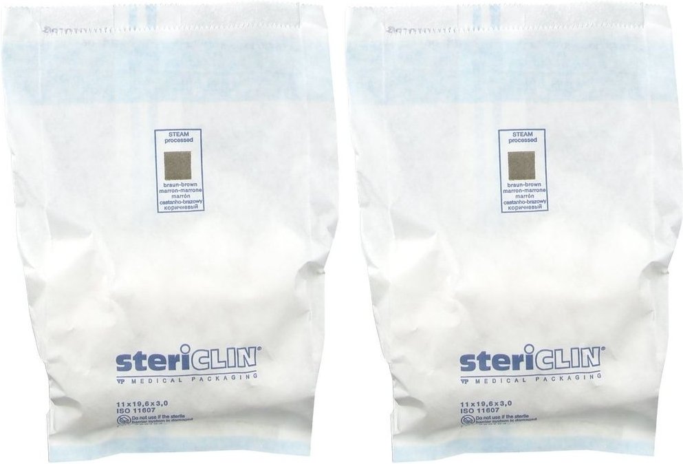 Mulltupfer 15x15 cm walnussgroß steril 2x 2x30 St Tupfer