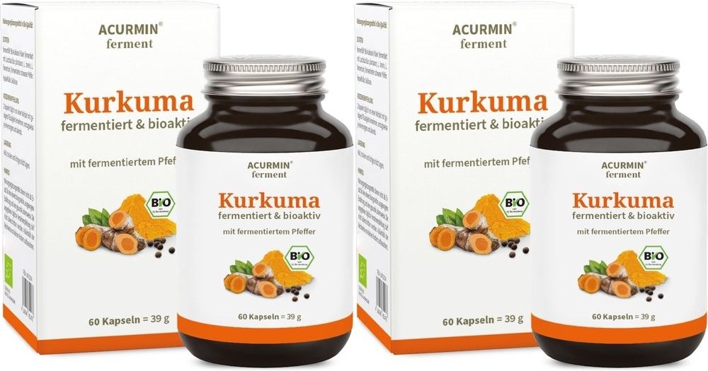 Acurmin Ferment Kurkuma PF Bio 2x 2x60 St Kapseln