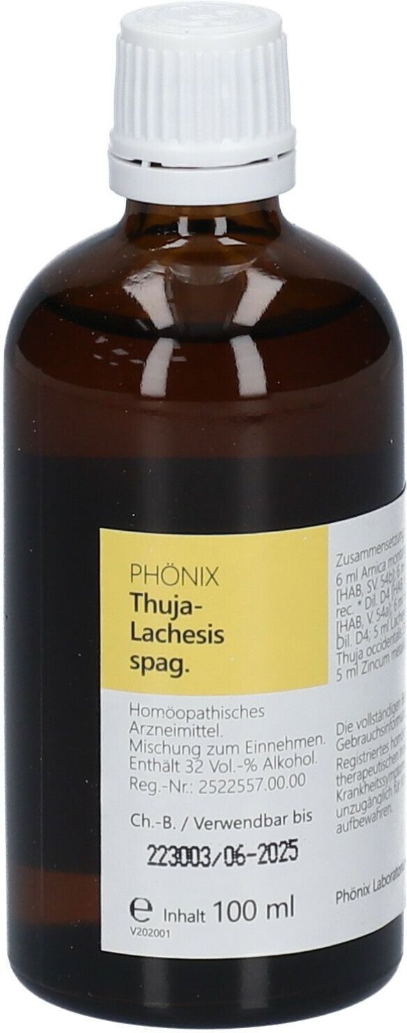 Thumbnail - Phönix Thuja lachesis spag.Mischung 100 ml Mischung