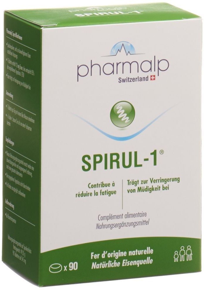 Pharmalp Spirul-1 Tabl 90 Stk St Compretten