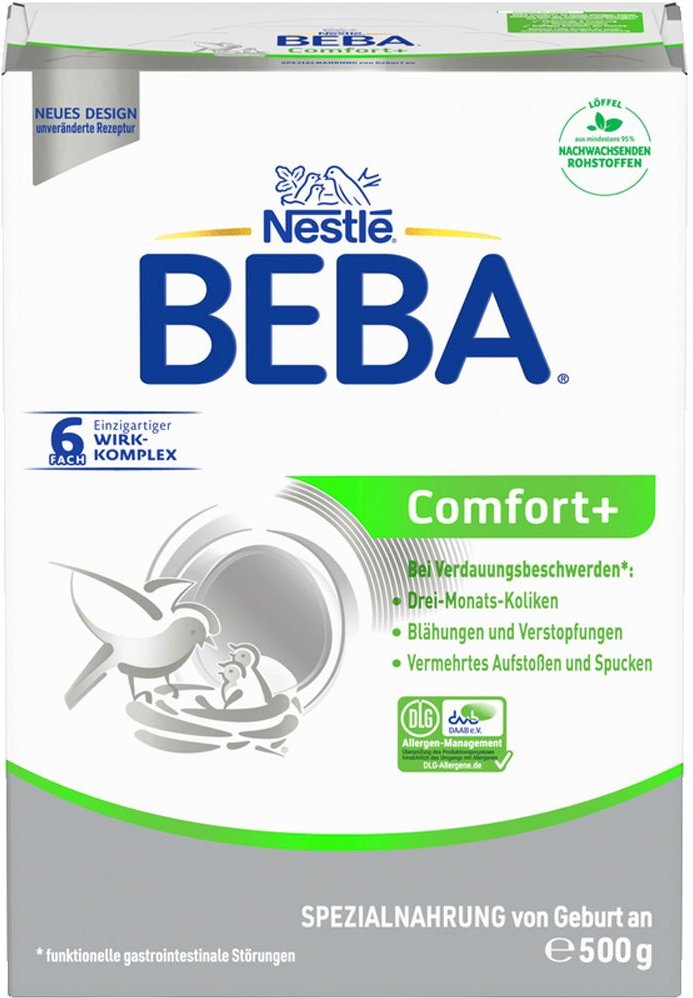 Nestle Beba Comfort+ Pulver 500 g