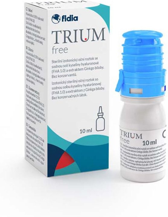 Trium free Augentropfen