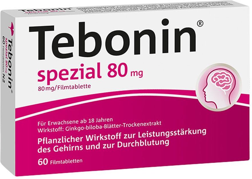 Tebonin spezial 80 mg Filmtabletten 60 St