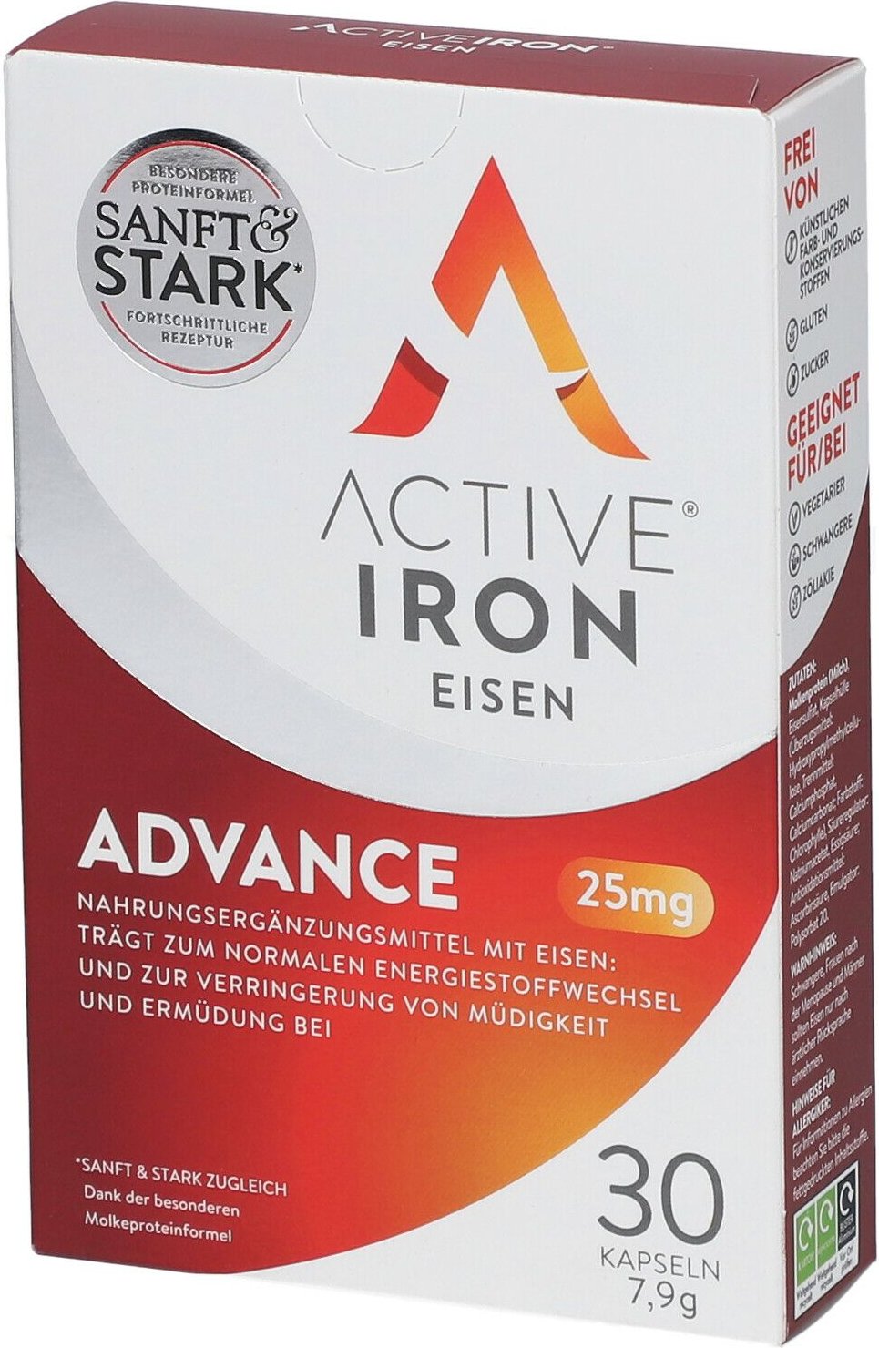 Active Iron Eisen Advance 25 mg Kapseln 30 St