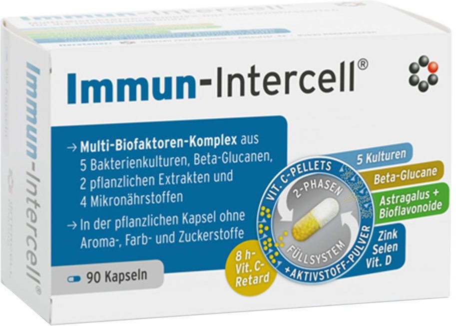 Immun-Intercell Hartkaps.m.veränd.Wirkst.-Frs. 90 St Hartkapseln mit veränderter Wirkstofffreisetzung