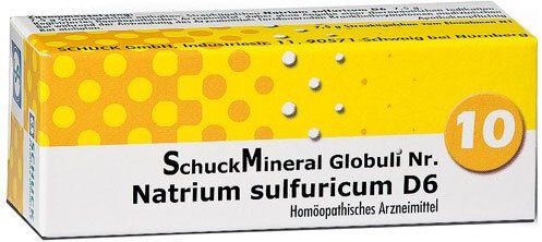 Schuckmineral Globuli 10 Natrium sulfuricum D6