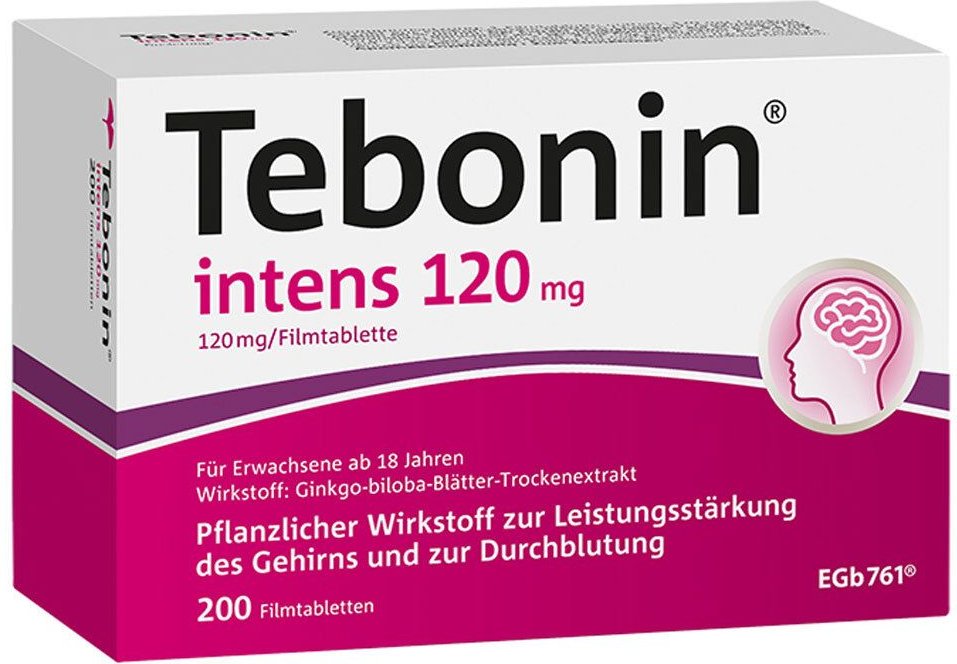 Tebonin intens 120 mg Filmtabletten 200 St