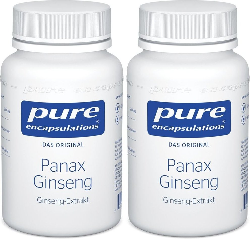 Pure Encapsulations Panax Ginseng Kapseln 2x 2x60 St
