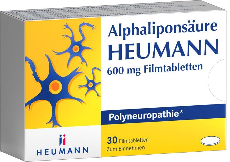 Alphaliponsäure Heumann 600 mg Filmtabletten 30 St
