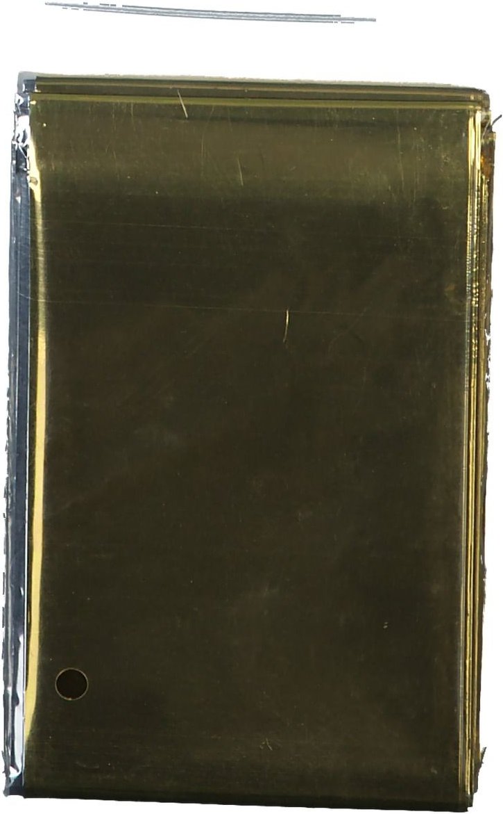 Rettungsdecke KFZ 160x210 cm gold/silber 1 St Decke
