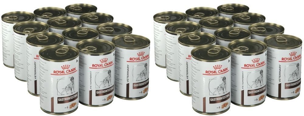 Thumbnail - Royal Canin Veterinary Gastrointestinal Nassfutter Doppelpack 2x12x400 g Kombipackung