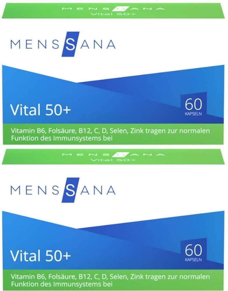 Vital 50+ MensSana Kapseln 2x 2x60 St