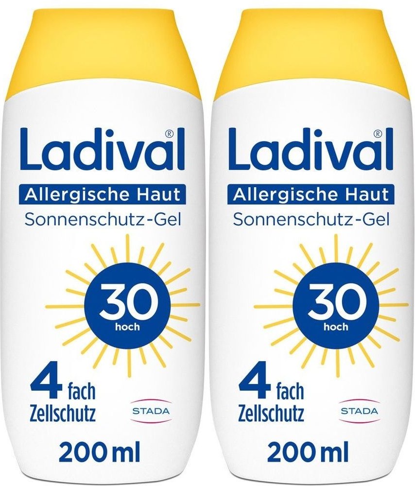 Ladival Allergische Haut Sonnenschutz-Gel LSF 30 x2 2x200 ml Gel