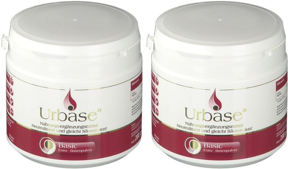 Urbase I Extra Basenpulver 2x 2x200 g Pulver