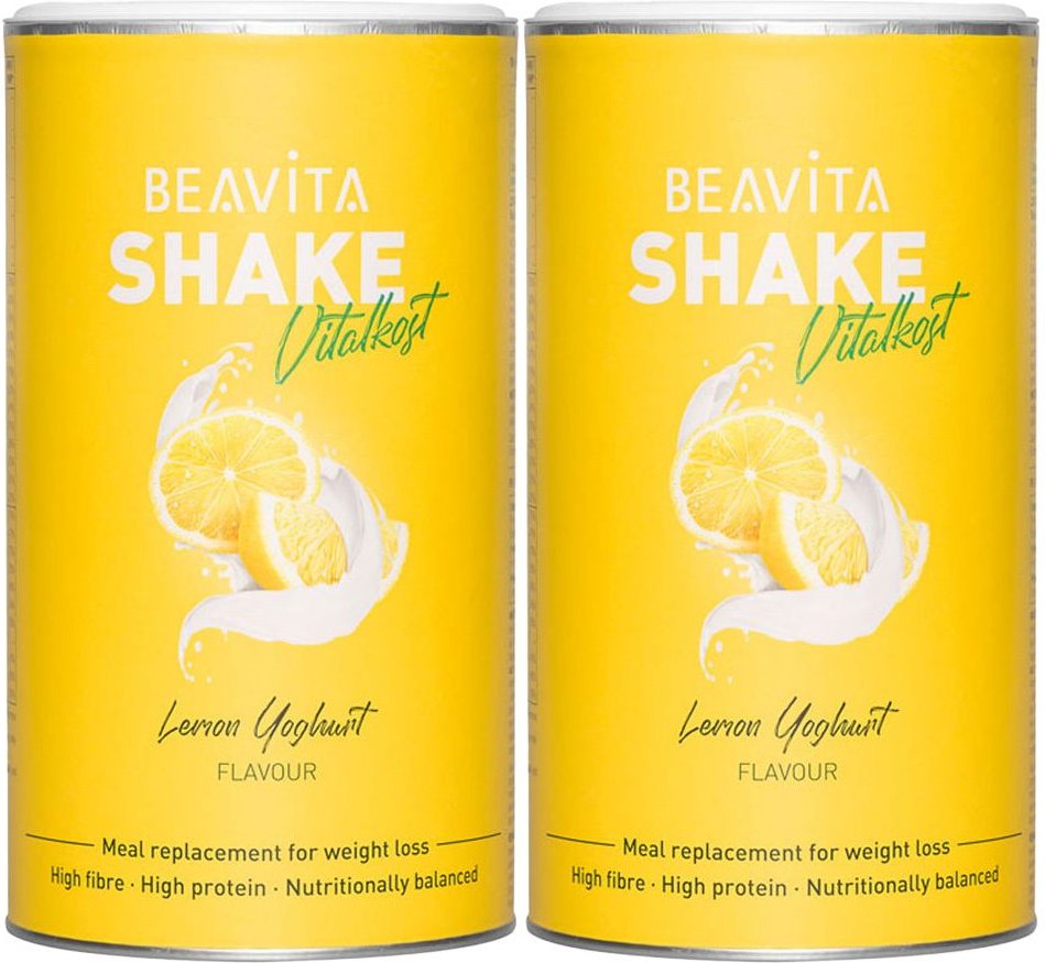 Beavita Vitalkost Plus Zitrone-Joghurt 572g Doppelpack 2x572 g Pulver