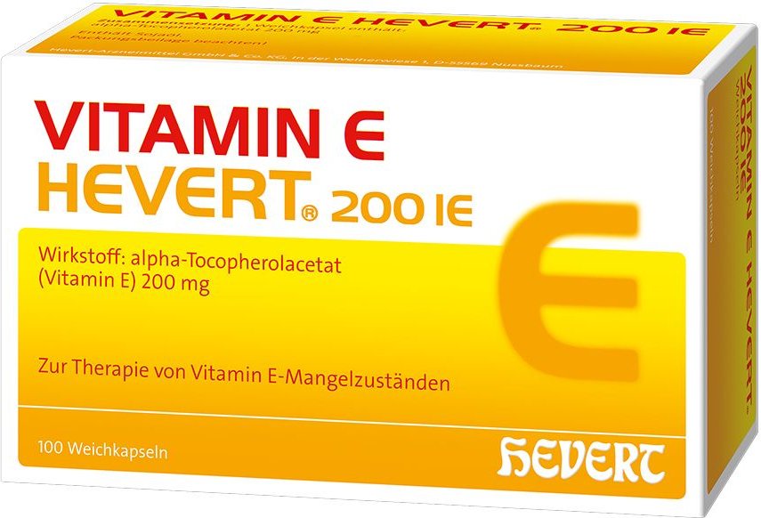 Thumbnail - Vitamin E Hevert 200 I.e. Weichkapseln 100 St
