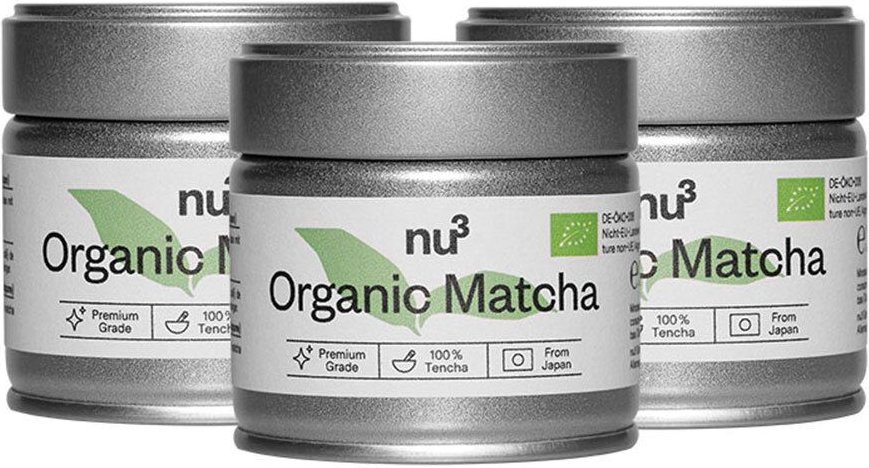 Thumbnail - nu3 Bio Matcha Tee, Pulver 3x30 g