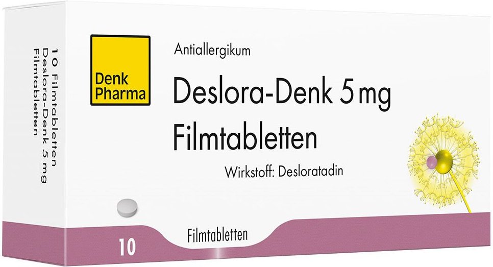 Thumbnail - DESLORA-Denk 5 mg Filmtabletten 10 St
