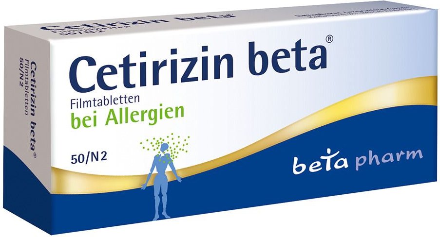 Cetirizin beta Filmtabletten bei Allergien