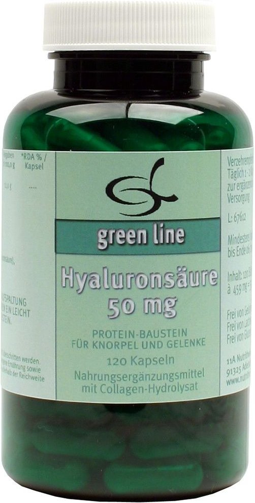 Hyaluronsäure 50 mg Kapseln - green line