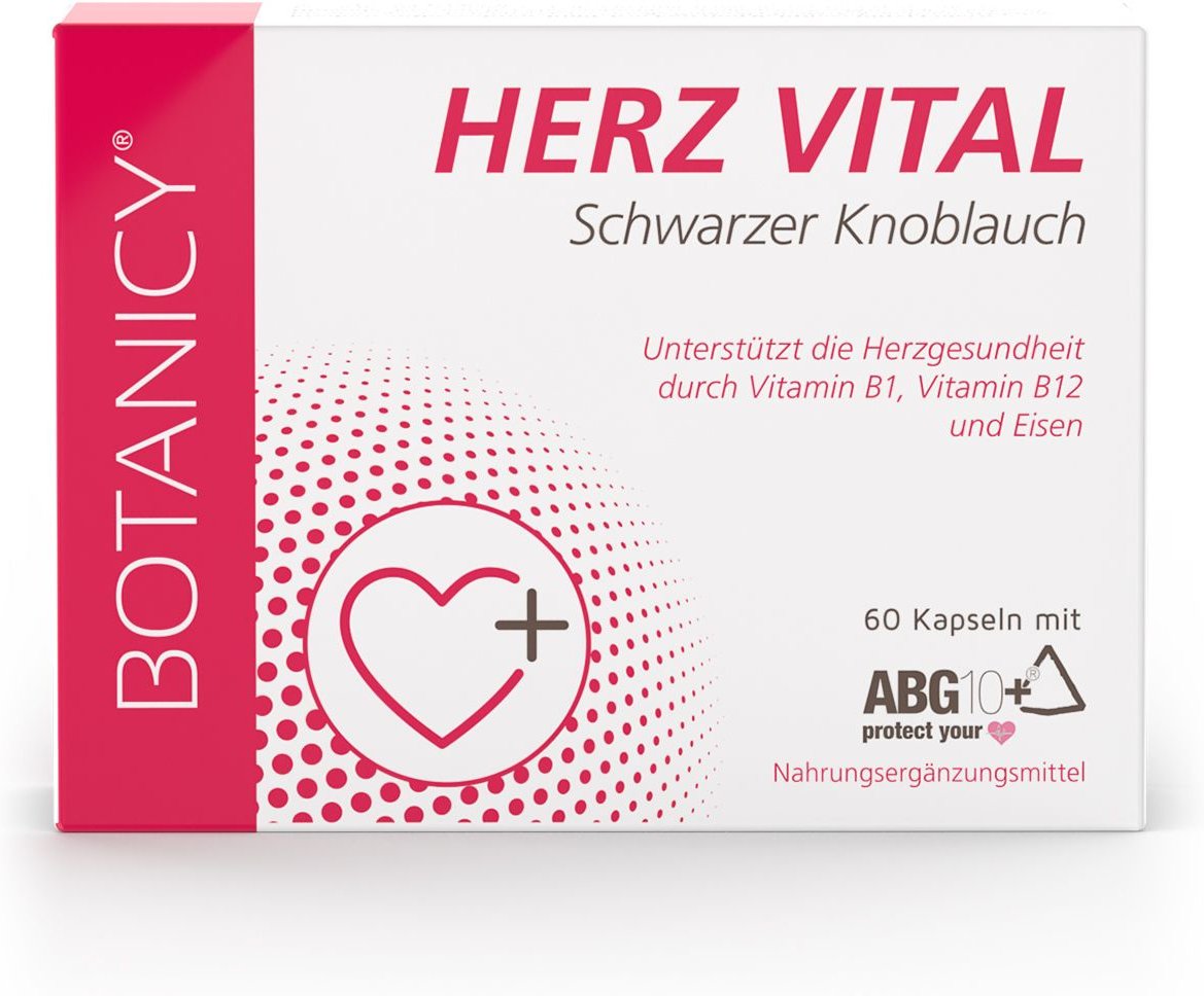 Herz Vital schwarzer Knoblauch Kapseln 60 St