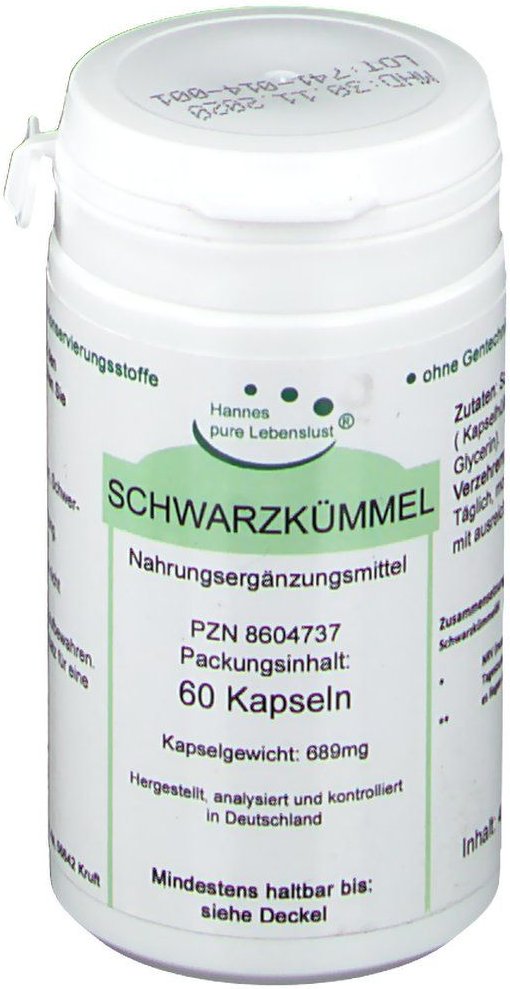 Schwarzkümmel Kapseln 60 St