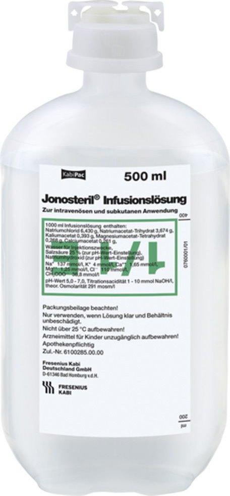 Jonosteril Plastik Infusionslösung
