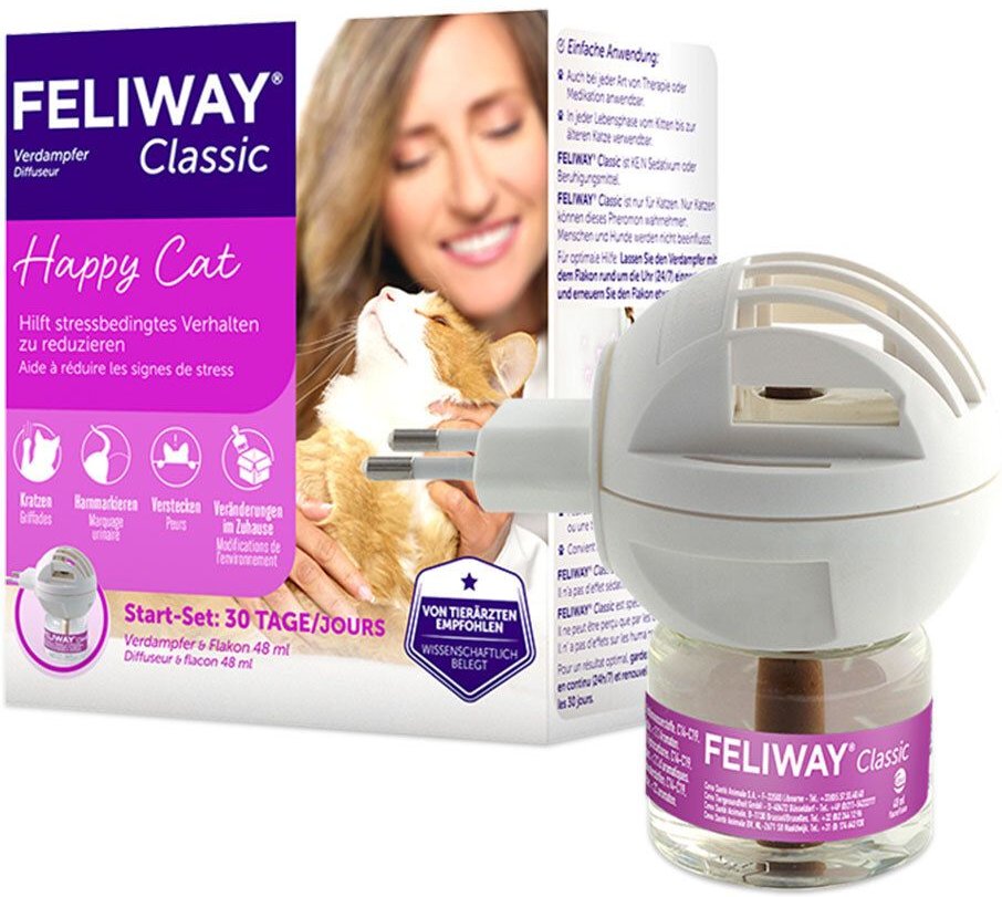 Feliway Classic Start-Set f.Katzen 48 ml Lösung für einen Vernebler