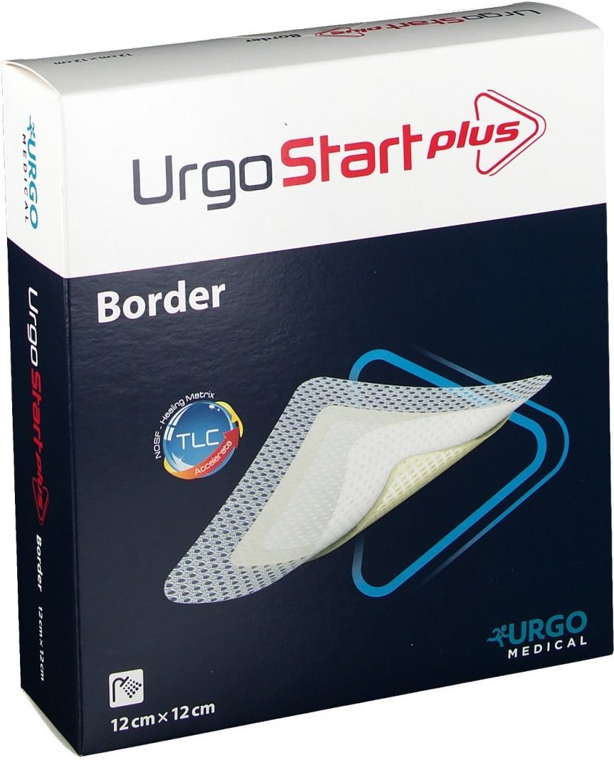 Urgostart Plus Border 12x12 cm Wundverband