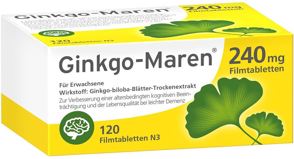 Ginkgo-Maren 240 mg Filmtabletten