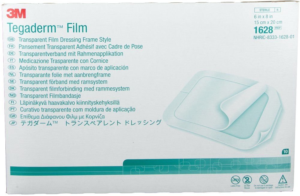 Tegaderm Film 15x20 cm 1628 10 St Pflaster