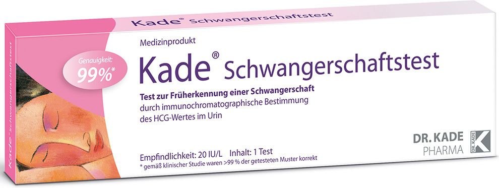 Kade Schwangerschaftstest