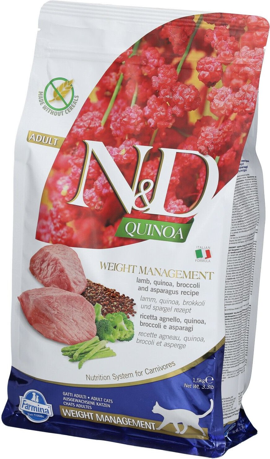 N&D Q FEL Weight AD 1,5Kg 1500 g Pellets