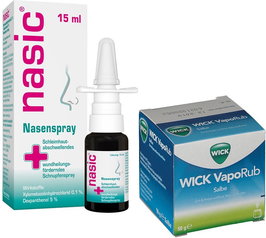 Wick Set VapoRub + Nasic 1 St