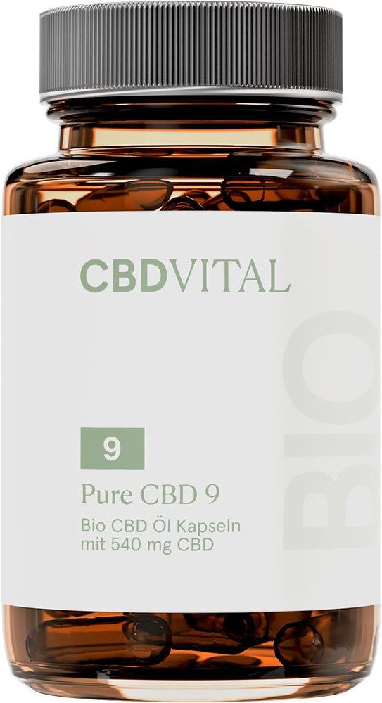 CBD Vital Pure 9 5% Kapseln 60 St